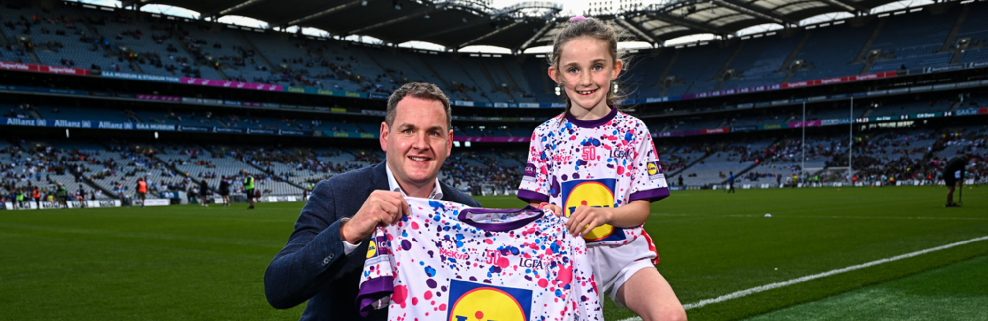 Seven-Year-Old Aoife Callanan wins Lidl Ladies Gaelic Football